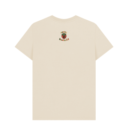 ‘Peachy’ organic cotton t-shirt