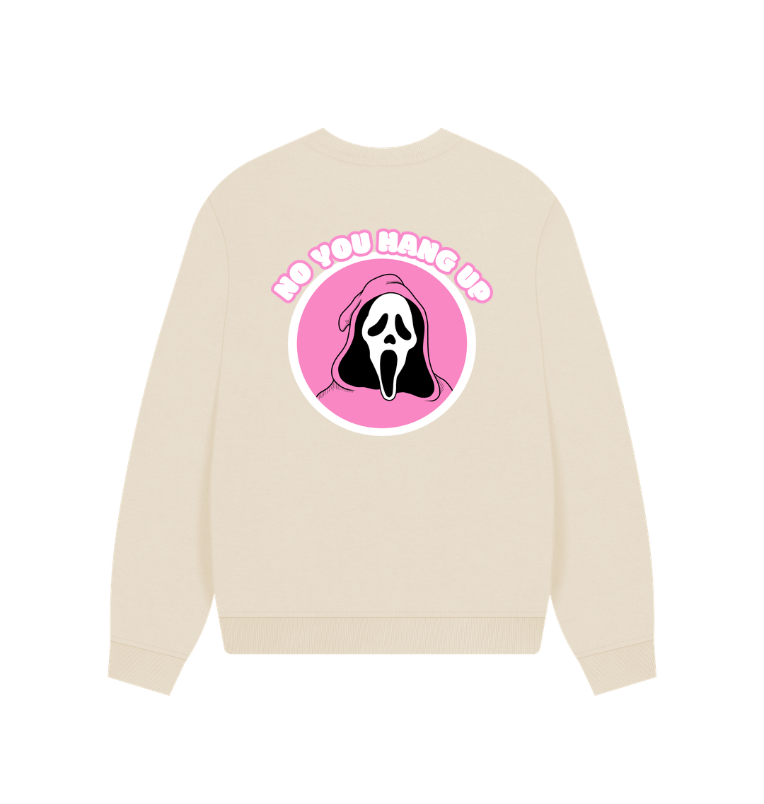 ‘No You Hang Up’ Scream Inspired Organic Cotton Jumper