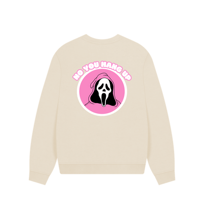 ‘No You Hang Up’ Scream Inspired Organic Cotton Jumper