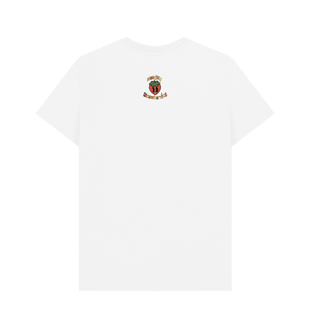 ‘Peachy’ organic cotton t-shirt