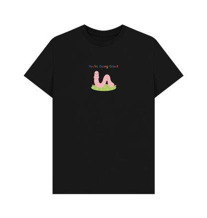 Black \u2018Love Yourself\u2019 Organic cotton T-shirt