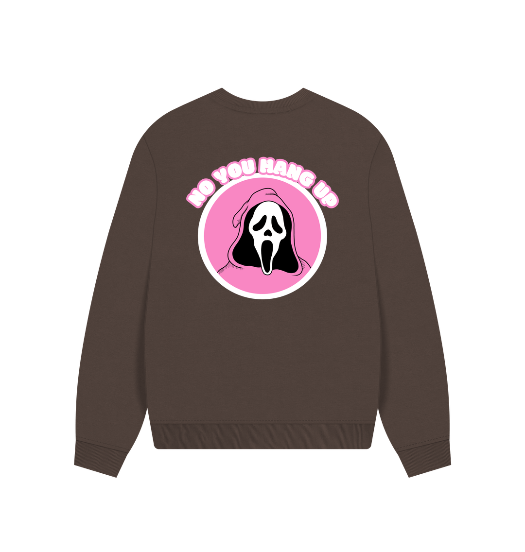 ‘No You Hang Up’ Scream Inspired Organic Cotton Jumper