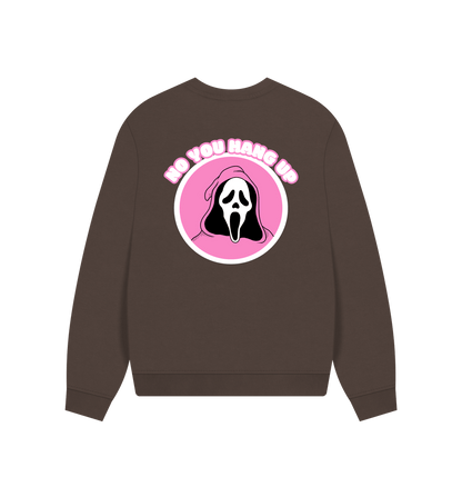 ‘No You Hang Up’ Scream Inspired Organic Cotton Jumper