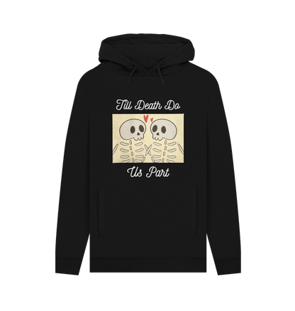 Black \u2018Till Death Do Us Part\u2019 Organic cotton Hoodie