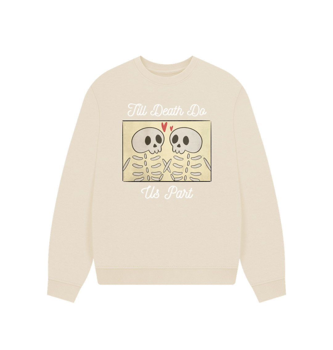 Oat \u2018Till Death Do Us Part\u2019 Organic cotton Jumper