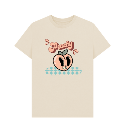 Oat \u2018Peachy\u2019 organic cotton t-shirt