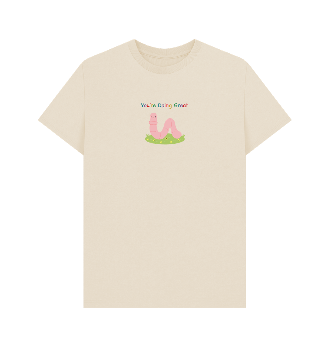 Oat \u2018Love Yourself\u2019 Organic cotton T-shirt