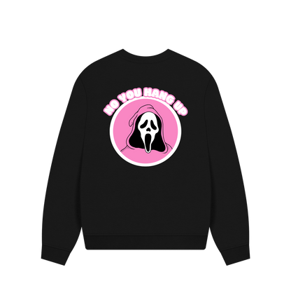 ‘No You Hang Up’ Scream Inspired Organic Cotton Jumper