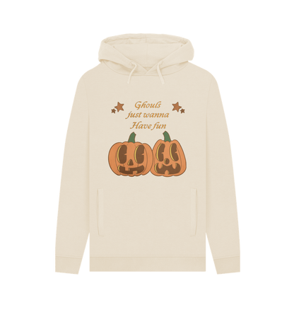 Oat \u2018Ghouls just wanna have fun\u2019 Organic Cotton Hoodie