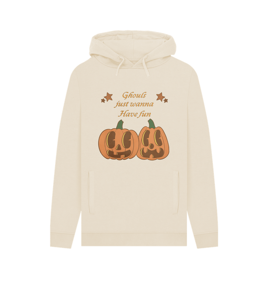 Oat \u2018Ghouls just wanna have fun\u2019 Organic Cotton Hoodie