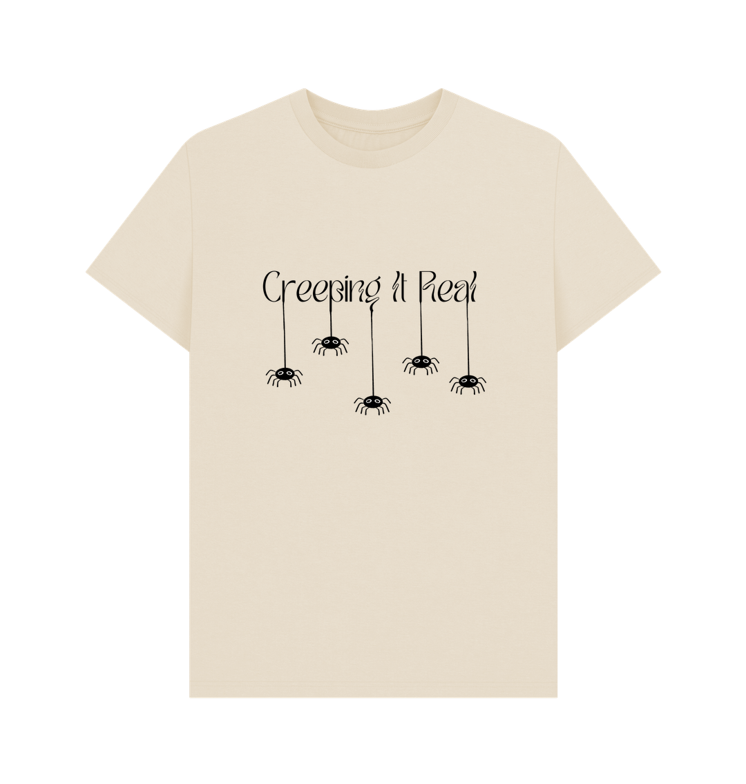 Oat \u2018Creeping it Real\u2019 Organic Cotton T-shirt