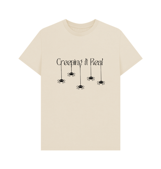 Oat \u2018Creeping it Real\u2019 Organic Cotton T-shirt