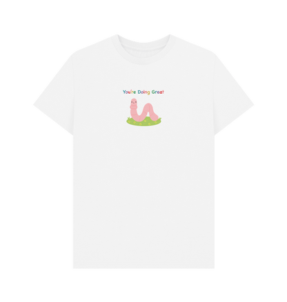 White \u2018Love Yourself\u2019 Organic cotton T-shirt