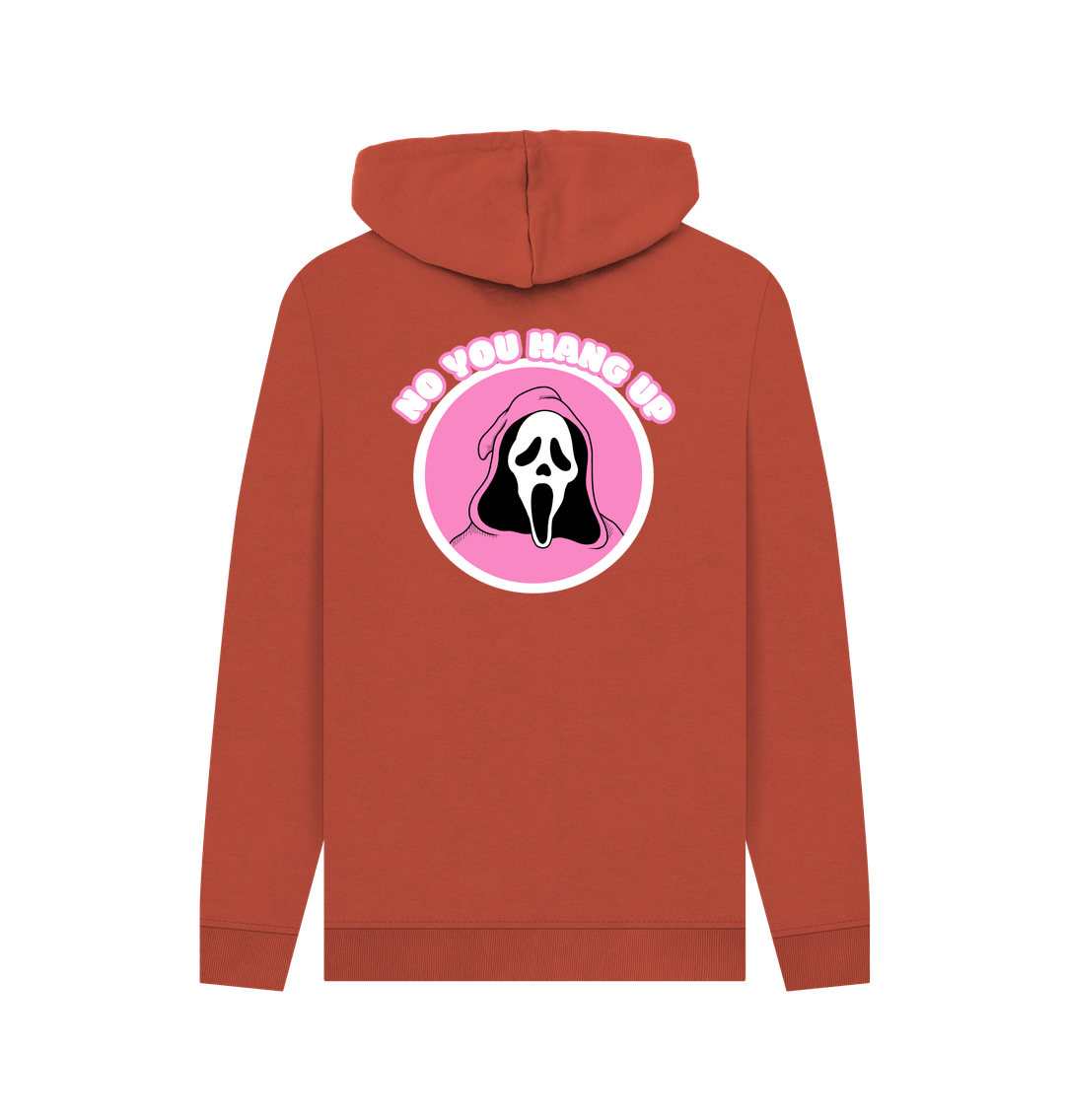 ‘No You Hang Up’ Scream Inspired Organic Cotton Hoodie