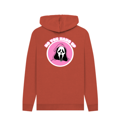 ‘No You Hang Up’ Scream Inspired Organic Cotton Hoodie