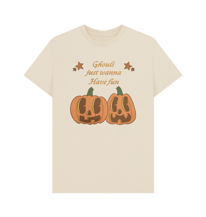 Oat \u2018Ghouls just wanna have fun\u2019 Organic Cotton T-shirt