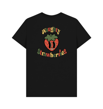 ‘Naughty Strawberries’ organic cotton t-shirt