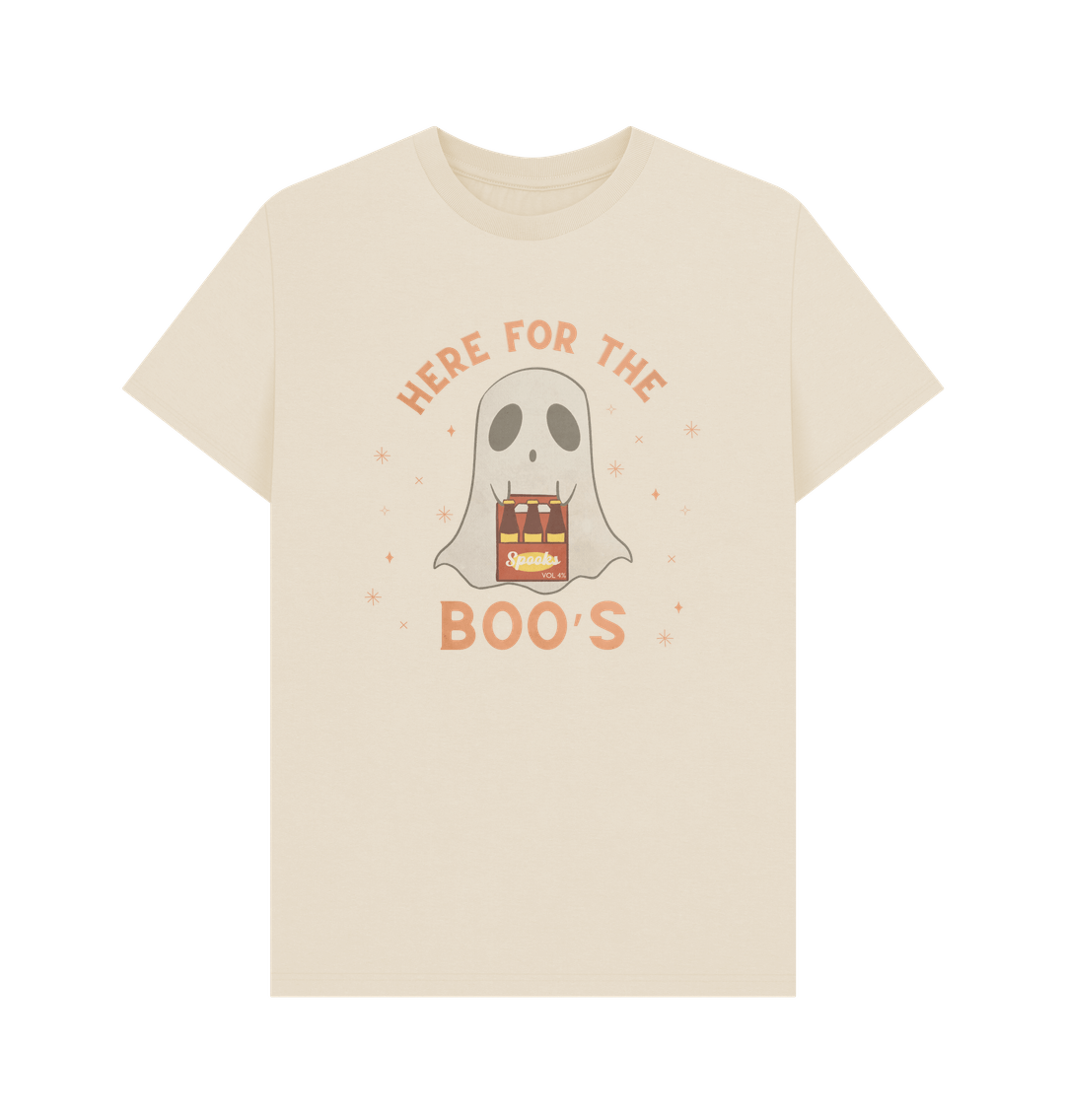 Oat \u2018Here for the Boos\u2019 Organic cotton T-shirt