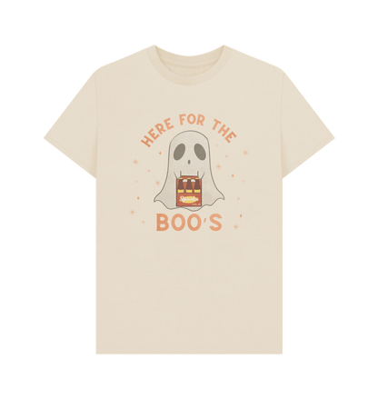 Oat \u2018Here for the Boos\u2019 Organic cotton T-shirt