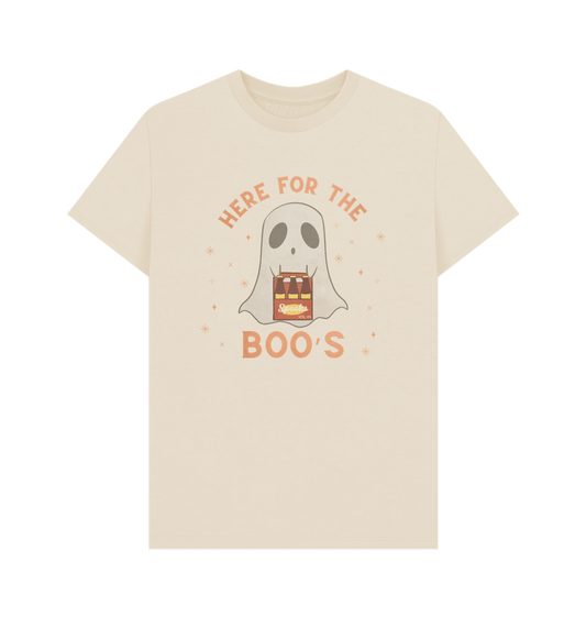 Oat \u2018Here for the Boos\u2019 Organic cotton T-shirt